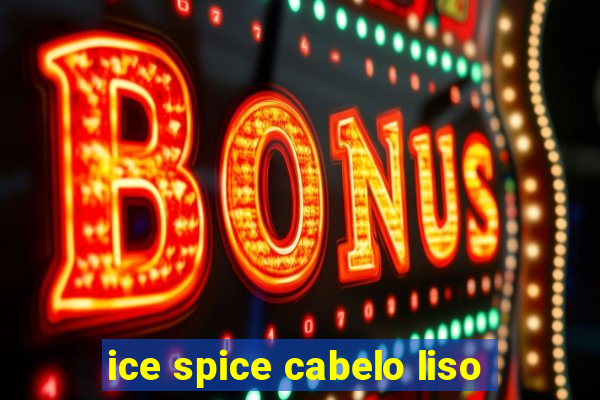 ice spice cabelo liso